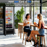 BODEGACOOLER Beverage Refrigerator, 290L/306 Qt Commercial Refrigerator For Kitchen, Home,Office and Garage, 264 Cans & 120 Bottles