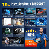 Autel MaxiCOM MK900 Bidirectional Scanner: 40+ Services 3000+ Active Tests