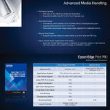 Epson Surecolor F570 Bundle 24" Desktop Sublimation Printer, Includes One Full Ink Set, User Guide, & Free Remote Install SCF570 (Printer & Inks)