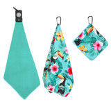 Playing It Forward Magnetic Golf Towel for Golf Bags with Clip for Men & Women, Waffle Weave Microfiber Towel, Set of 3