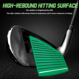 PGM Men's Complete Golf Club Sets - 12 Pieces - 3 Wood (#1,3,5), 1 Hybrid (#4H), 6 Irons(#5,6,7,8,9,PW), RH