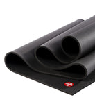Manduka PRO Yoga Mat - For Women and Men, Non Slip, Cushion for Joint Support and Stability, Thick 6mm, 71 Inch (180cm), Black Manduka