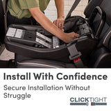 BOB Gear Wayfinder Travel System with Champ Infant Car Seat — Nightfall