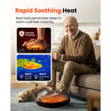 BOB AND BRAD Shiatsu Foot Massager with Heat and Remote,FSA Eligible HSA Deep Kneading Electric Feet Massager for Plantar Fasciitis, Fits US Size 12