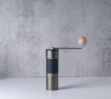 【Iron Gray】KINGrinder K6 Manual Hand Coffee Grinder with Straight Handle for French Press, Drip, Espresso with Assembly Consistency Stainless Steel Conical Burr Mill, 25-35g Capacity
