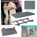 Platform Truck Foldable Flatbed Cart 24'' x 48'' Heavy Duty Push Cart Dolly 2600LBS Capacity Large