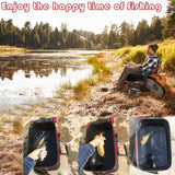 Multi-Functional EVA Foldable Fish Bag for Outdoor - Live Fish Lures and Protection Containers - 8GAL, 6GAL, 4.8GAL, 3GAL
