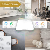 INEVIFIT Smart Bathroom Scale, Highly Accurate Bluetooth Digital Bathroom Body Weight Scale, Precisely Measures Weight & BMI for Unlimited Users