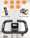 YOSUDA Exercise Bike, 2 in 1 Folding Exercise Bike for Seniors 270lbs Capacity, Magnetic X-Bike with 8-Level of Resistance, for Home Gym Workout YOSUDA