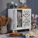 MFSTUDIO Buffet Cabinet with Storage, Accent Cabinet with Doors