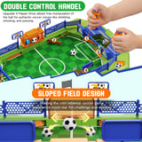 Mini Foosball Table Game for Kids – Soccer Board Game, Portable Tabletop Pinball Interactive Sports Game, Indoor Family Party Birthday Gift Educational & Active Toy for Boys Girls Ages 3+