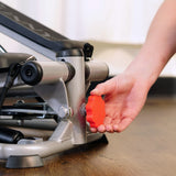 Sunny Health & Fitness Total Body 2-in-1 Mini Stair Stepper, Step Machine for Exercise at Home Workout, Adjustable Hydraulic, LCD Digital Monitor with Resistance Bands & Non-Slip Pedals - SF-S0978 Sunny Health & Fitness