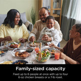 Ninja Foodi 6.5 qt Everyday PossibleCooker, 6-in-1 Functionality, Multi Cooker, Slow Cooker, Stainless Steel/White, MC1100 (Renewed)
