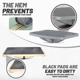 Advanced Wood Balance Board, 360 Degree Rotation and Tilt - Non-Slip 500 lbs Wobble Board for Standing Desk, Physical Therapy and Yoga Practice
