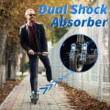 VOLPAM Electric Scooter, 350W/500W Motor, 21/28/40 Miles Long Range