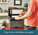 Brother DCP-L2550DW Monochrome Multifunction Laser Printer with Wireless Networking and Duplex Printing