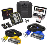 Crossover Symmetry Shoulder System Includes Two Sets of Resistance Bands Attachments Training Guide Exercise Chart Online Workouts for Home Fitness Rehab Rotator Cuff Exercises (Elite, Wall Mounts)