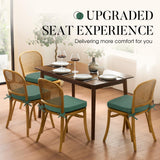 Basic Beyond Chair Cushions for Dining Chairs with Ties and Removable Cover