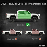 OEDRO Drop Down Running Boards Compatible with 2005-2023 Tacoma Double Cab