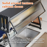 QIUHTR Large Dish Drying Rack for Kitchen Countertop,Over The Sink Dish Drainer Drying Rack Full Set of Accessories,Space Saving Carbon Steel,for Dish/Plate/Cup