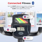 Sunny Health & Fitness Smart Elliptical Machine, Total Body Cross Trainer with Hyper-Quiet Magnetic Belt Drive, Low Impact Exercise Equipment and Exclusive SunnyFit App Enhanced Bluetooth Sunny Health & Fitness