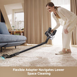 DREAME Cordless Stick Vacuum R20 Pure, 150AW Powerful Suction, Celeste LED Illumination, Anti-Tangle, Hard Floor & Carpet Cleaning, Up to 90Min Runtime, LED Screen, Lightweight, Versatile Attachments