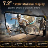 OUKITEL WP60 5G Unlocked Rugged Phone, 7.2" Display, 24GB+256GB, 10000mAh