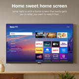 Roku Smart TV – 24-Inch Select Series, 720p HD TV – Roku TV with Voice Remote – Flat Screen LED Television with Wi-Fi for Streaming Live Local News, Sports, Family Entertainment