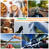 Mobile Phone Chest Strap Harness Mount Head Strap Holder Kit for POV/VLOG,Cell Phone Clip Compatible with iPhone,Samsung,GoPro Hero 9, 8,7, 6, 5, 4, 3,2, 1,AKASO,DJI Osmo,and Action Cameras… MD DC PRINT INC