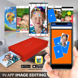 Wireless Instant Photo Printer - Portable Mobile Borderless Pictures, Printing from Your Smartphone SereneLife