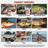 MadBite by KastKing 400-Pieces Freshwater Terminal Tackle Kit, Endorsed by Fishing Expert, Build 19+ Rigs, Fishing Hooks Accessory Kit, Fishing Gear, Weights&Sinkers, Jig Hooks, Floats and Bobber