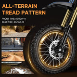 Oryxearth Electric Dirt Bike VE-5, 3000W Peak Motor