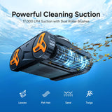 iGarden Robotic Pool Cleaner KN Series, 210-Min Runtime, Smart 3D Navigation, Full-Inverter Energy-Saving Tech, Cleans Floor, Wall & Waterline, for Above-Ground & Inground Pools, Matte Black