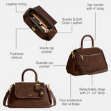COACH womens Slouchy Rogue Top Handle Bag