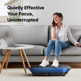 MERACH Vibration Plate Exercise Machine, Curved Vibration Plate for Lymphatic Drainage Weight Loss, Vibrating Plate with Real-Time Calorie Tracking