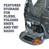 Life Jacket PFD for Kayak Fishing, Recreation and Touring, Pebble Gray, M/L Astral