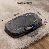 TISSCARE Vibration Plate Exercise Machine: TISSCARE Vibrating Plates for Weight Loss and Lymphatic Drainage, 400lbs Shake Plate Whole Body Workout