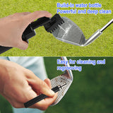 GOLDGE 10pcs Complete Golf Essentials Kit - Including Pro Club Brush Cleaner with Retainer Clip (4 Stencils & 4 Markers)