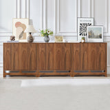 Bifins Sideboard Buffet Cabinet with Storage Set of 3