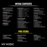 MY MEDIC MyFAK PRO Tactical IFAK Trauma Kit & First Aid Kit with Tourniquet - HSA FSA Items - Built in USA - Combat Medical Supplies, Trauma Pack & Molle Bag for Car, Truck, Vehicle, Boat & EDC, Black