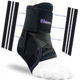Baboscos Ankle Brace, Figure 8 Lace-Up Stabilizer for Sprain Support
