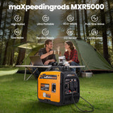 maXpeedingrods 5KW Inverter Generator,Quiet and Lightweight for RV, Camping