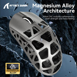ATTACK SHARK R3 46g Superlight Magnesium Alloy Wireless Gaming Mouse, Grey