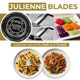 Gramercy Adjustable Mandoline Food Slicer, Mandoline Slicer for Kitchen, Mandolin, Potato, Tomato, Carrot, Vegetable, Fruit and Onion Cutter - Stainless Steel - INCLUDING 1 Pair Cut-Resistant Gloves