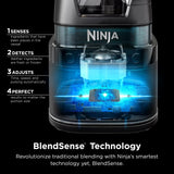 Detect Power Blender Pro, Blend Sense Technology, For Smoothies, Shakes & More, 1800 Peak Watts Ninja