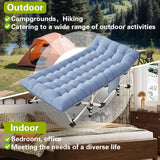 XXL Camping Cot Oversize Cots for Adults 32In Extra Large Cots for Sleeping with Mattress Heavy Duty Camping Bed with Carry Bag Folding Cot for Hiking Camping Indoor Office Nap Vacation Easy to Set up