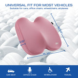 Skechers Seat Cushion, Ergonomic Memory Foam Cushion for Long Sitting Hours on Office & Home Chair