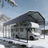 PHI VILLA 14X25 RV Carport, Metal Carports Canopy Heavy Duty Car Garage