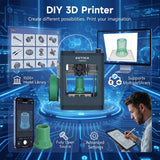 3D Printer,250 mm/s Fast Printing,Fully Assembled,Auto Leveling,245℃ Quick-Detach Nozzle,Dual-Sided PEI Coating Plate
