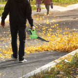 Leaf Blower Cordless with 4.0Ah Battery and Charger, 135MPH 170CFM High Speed Leaf Blower with 2 Tube, 20V Electric Leaf Cleaner
